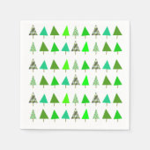 kerstboomkavel servet (Voorkant)