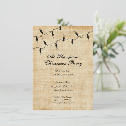  kerstboomkerstbomen feiale lampjes kaart (Staand voorkant)