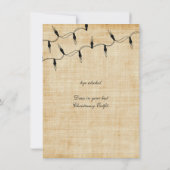  kerstboomkerstbomen feiale lampjes kaart (Achterkant)