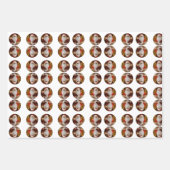  kerstboomkerstboomschilderpatroon inpakpapier vel (Voorkant 2)