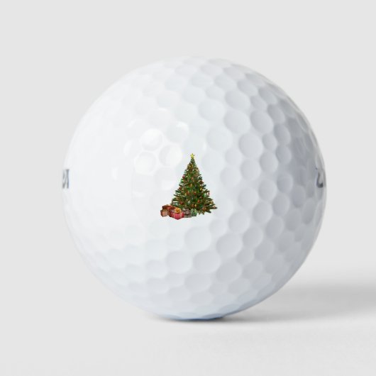 kerstboomkerstkerstmis Baubles kerstdecor Golfballen (Voorkant)
