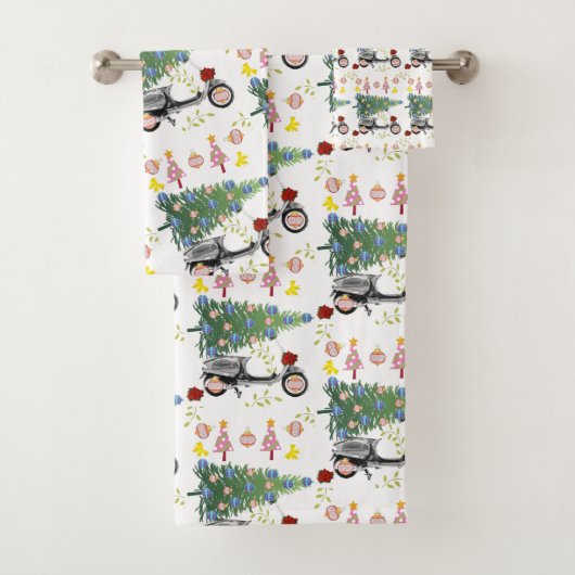 kerstboomkeukensets, bad handdoek (Insitu)