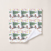 kerstboomkeukensets, bad handdoek (Wasdoekje)