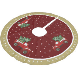 kerstboomkikkerkirt geborsteld polyest kerstboom rok