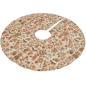 Kerstboomkleed Gingerbread Joy Kerstboom Rok (Gekanteld)