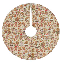 Kerstboomkleed Gingerbread Joy Kerstboom Rok
