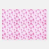 kerstboomklep Baby Blauw Roze Groen elegant Inpakpapier Vel (Voorkant 2)