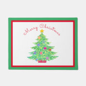 Kerstboomklep Deurmat (Voorkant)