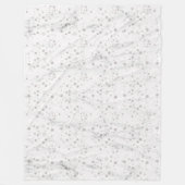 kerstboomklep fleece deken (Voorkant)