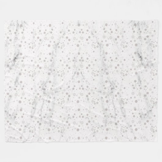 kerstboomklep fleece deken (Voorkant (Horizontaal))