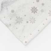 kerstboomklep fleece deken (Hoek)