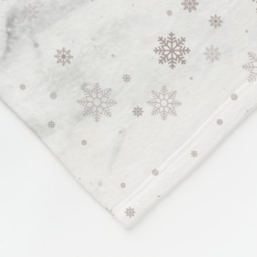 kerstboomklep fleece deken (Hoek)