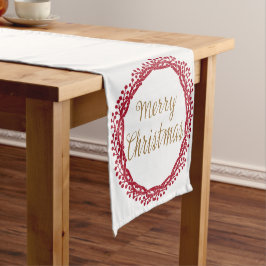 kerstboomklep korte tafelloper