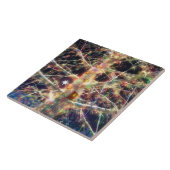 kerstboomklep tegeltje (Zijkant)