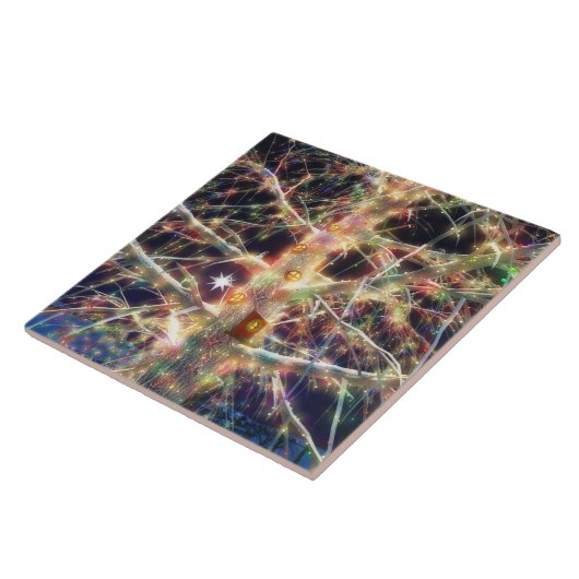 kerstboomklep tegeltje (Zijkant)