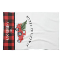  kerstboomklooster met Red Truck