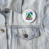 Kerstboomknop Ronde Button 5,7 Cm (In situ)