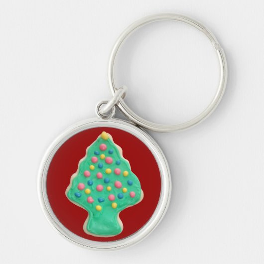 Kerstboomkoek Sleutelhanger (Voorkant)
