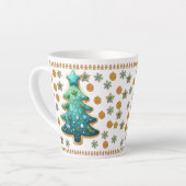 kerstboomkoekje latte mok (Linkerhoek)