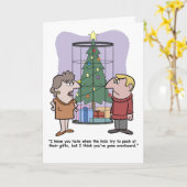 kerstboomkooi kaart (Gele Bloem)