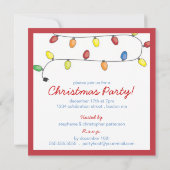 kerstboomkoord van de feestdag van de Lichten Kaart (Achterkant)