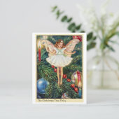 kerstboomkoorts feestdagenkaart (Staand voorkant)