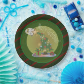 Kerstboomkoorts Papieren Bordje (Feest)