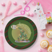 Kerstboomkoorts Papieren Bordje (Feest)