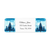  kerstboomkoortslabel etiket (Voorkant)