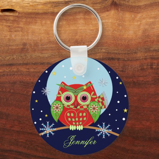 kerstboomkor en Sleutelhanger naam (Voorkant)