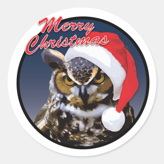 kerstboomkor - Klassieke ronde sticker, glanzend Sticker (Voorkant)