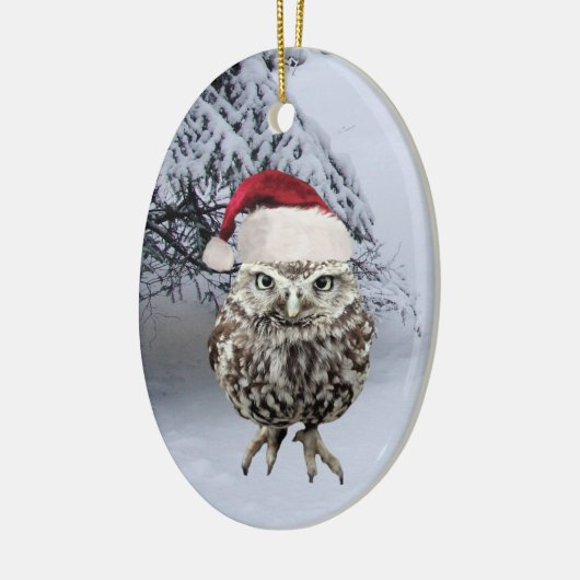 kerstboomkor met kerstboomversiering keramisch ornament (Links)