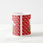 kerstboomkor met Santa Hat Koffiemok (Center)