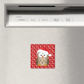 kerstboomkor met Santa Hat Magneet (Insitu (Vaatwasser))