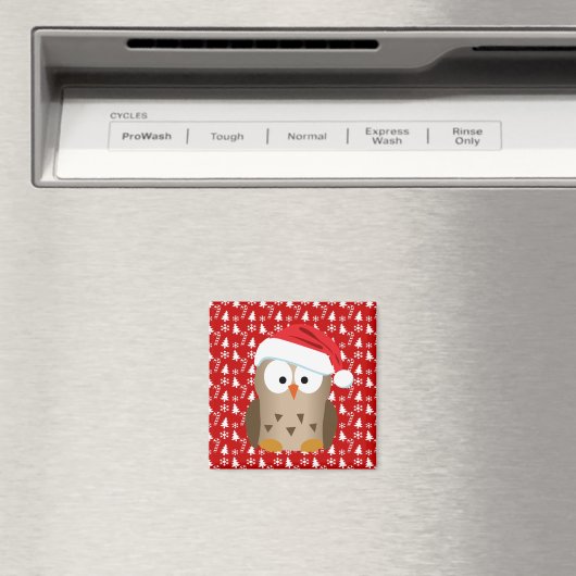 kerstboomkor met Santa Hat Magneet (Insitu (Vaatwasser))