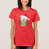 kerstboomkor met Santa Hat T-shirt (Voorkant)