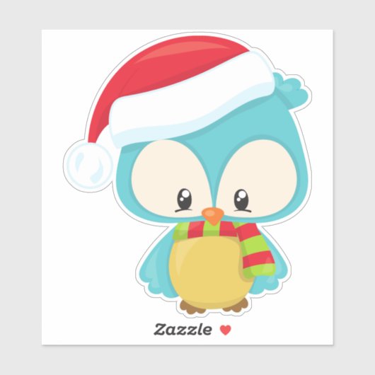 kerstboomkor, stekelwortel, kersthat, karf, kerstm sticker (Vel)