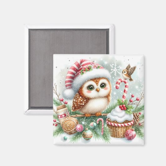 kerstboomkornet magneet (Voorkant / Achterkant)