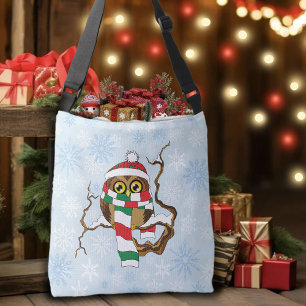kerstboomkorren crossbody tas