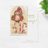 kerstboomkorren Labels Visitekaartjes (Bureau)