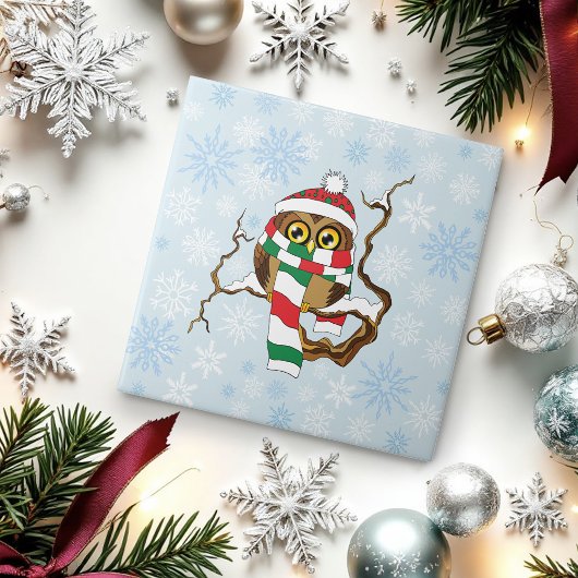 kerstboomkorren tegeltje