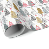 kerstboomkoulagpapier cadeaupapier (Rol Hoek)