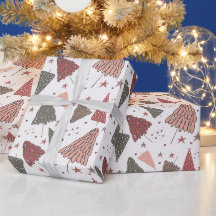 kerstboomkousenpakpapier feestelijk