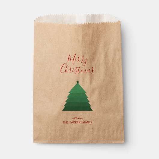 kerstboomkraft bedankzakje (Voorkant)