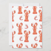 kerstboomkreeft kaart (Achterkant)