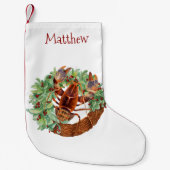 kerstboomkreeft Monogram Kleine Kerstsok (Voorkant)