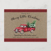 kerstboomkroniek Merry Little kerst Briefkaart (Voorkant)