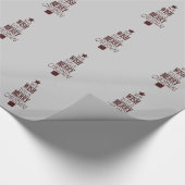 kerstboomkunst cadeaupapier (Hoek)