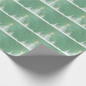 kerstboomkunst cadeaupapier (Hoek)