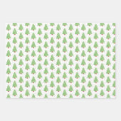 kerstboomkunst inpakpapier vel (Voorkant 3)